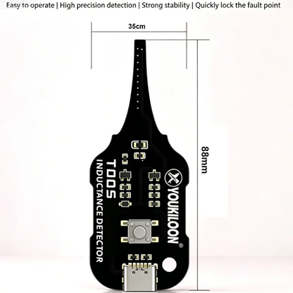 mellowzo®🥳2026 HOT SALE🥳💞50K+ SOLD!💡⚙️ 50% OFF! In-Circuit Inductor Tester – One-button simplicity, clear indicator. Non-contact, rapid diagnosis. A must-have for electronics repair. 📟🕊️