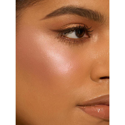 Rolimey 𝑬𝒚𝒆 & 𝒄𝒉𝒆𝒆𝒌 palette - eyeshadow and highlighter makeup (with Detachable Brush)