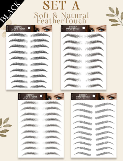 flysmus® 4D Waterproof Authentic Brow Sticker