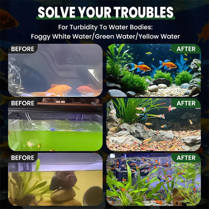 GFOUK® Powerful Aquarium Water Purification Tablet