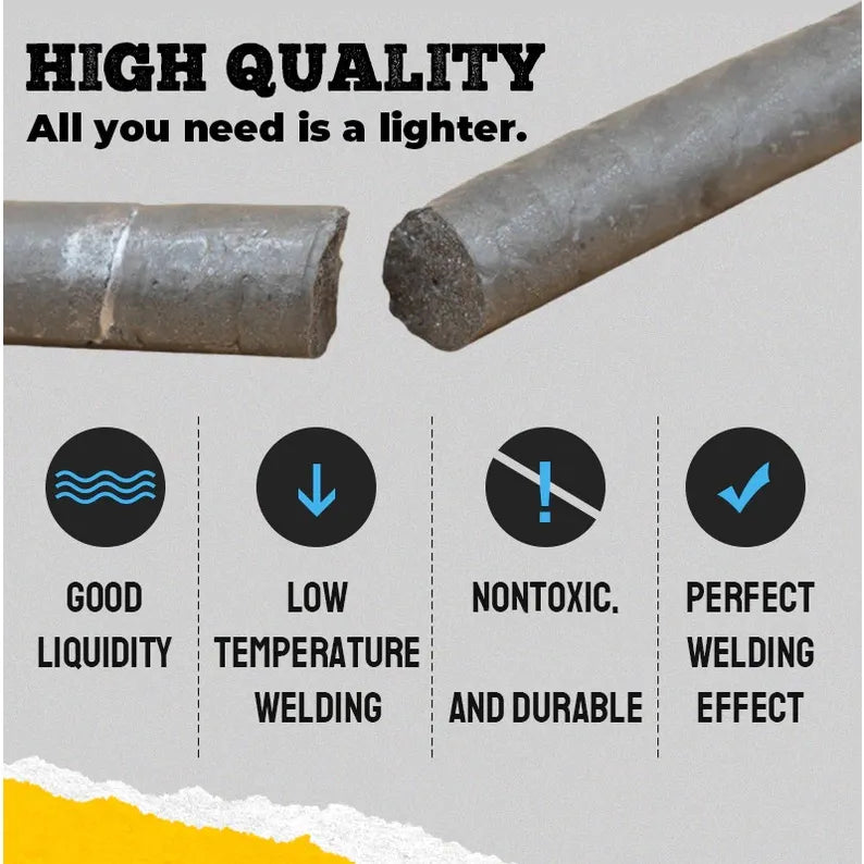Remifa® 6 Pcs Low Temperature Welding Rods Easy to Melt
