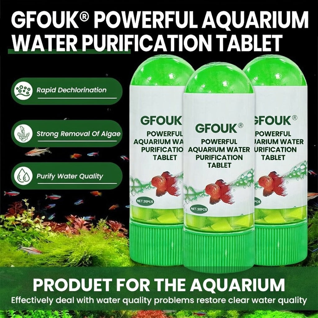 GFOUK® Powerful Aquarium Water Purification Tablet