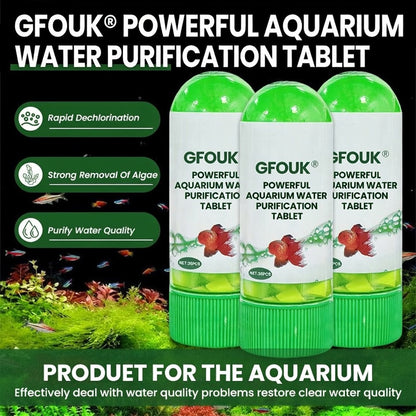 GFOUK® Powerful Aquarium Water Purification Tablet