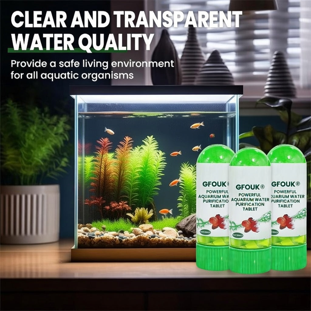 GFOUK® Powerful Aquarium Water Purification Tablet