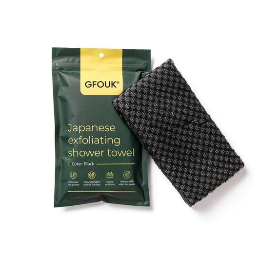 GFOUK® Japanese Exfoliating Antibacterial Shower Towel