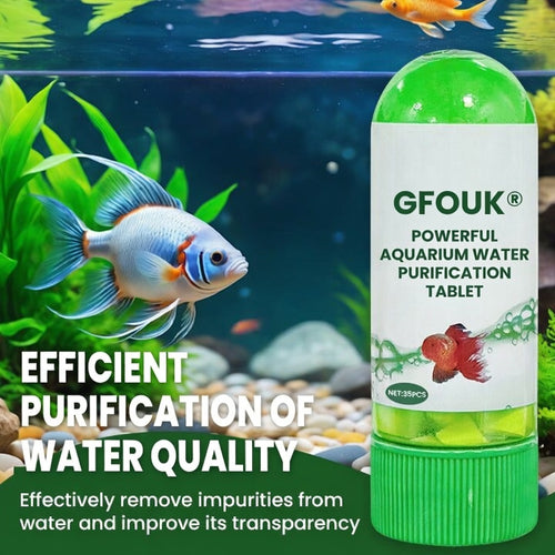 GFOUK® Powerful Aquarium Water Purification Tablet