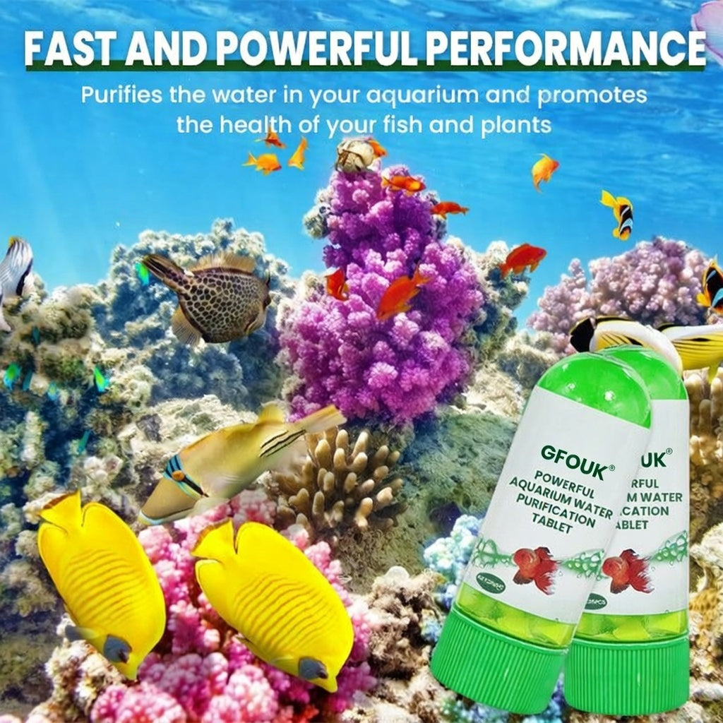 GFOUK® Powerful Aquarium Water Purification Tablet